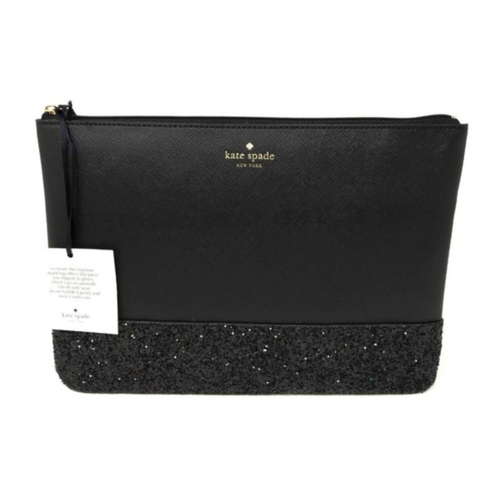 Kate Spade Greta Court Glitter Gia Pouch - Picture 6 of 8